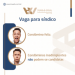 Condômino inadimplente pode se candidatar a síndico?